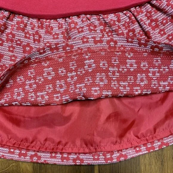 ORIGAMI Drop Waist Party Dress Girls 2 2T Red Holidays Christmas Toddler Girl - Picture 5 of 5